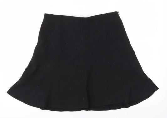 LOFT Womens Black   Flare Skirt Size 6  - Stretch waistband