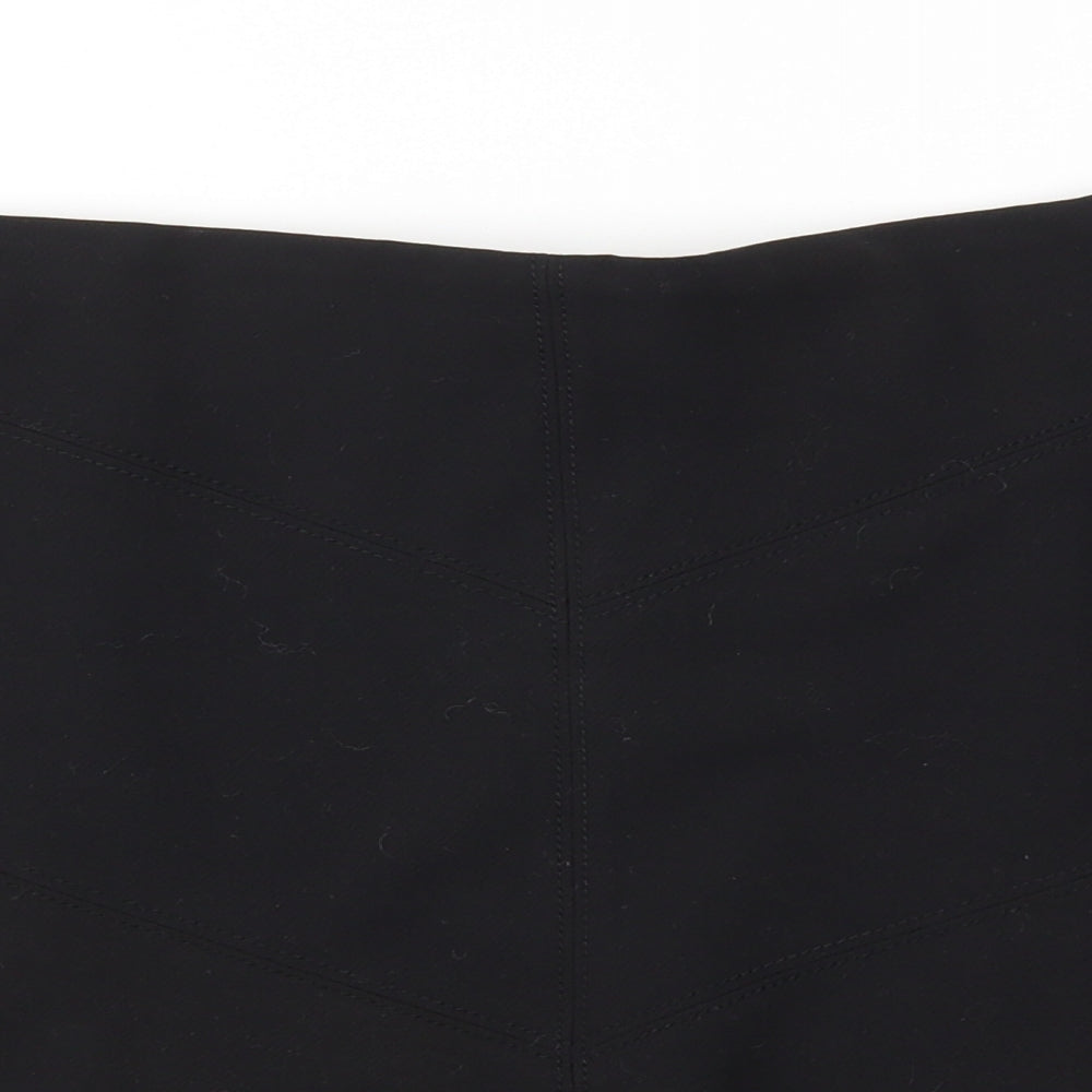 LOFT Womens Black   Flare Skirt Size 6  - Stretch waistband
