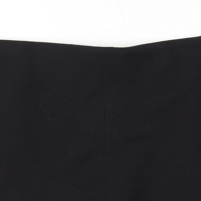 LOFT Womens Black   Flare Skirt Size 6  - Stretch waistband