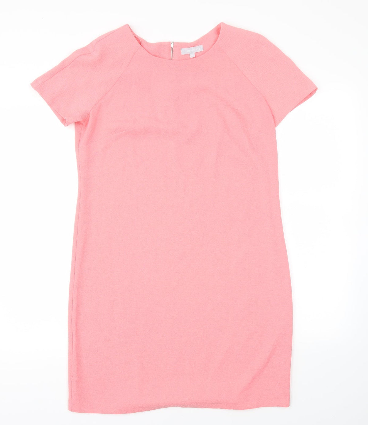 Additional front view of Red Herring women’s orange fit & flare, size UK 10