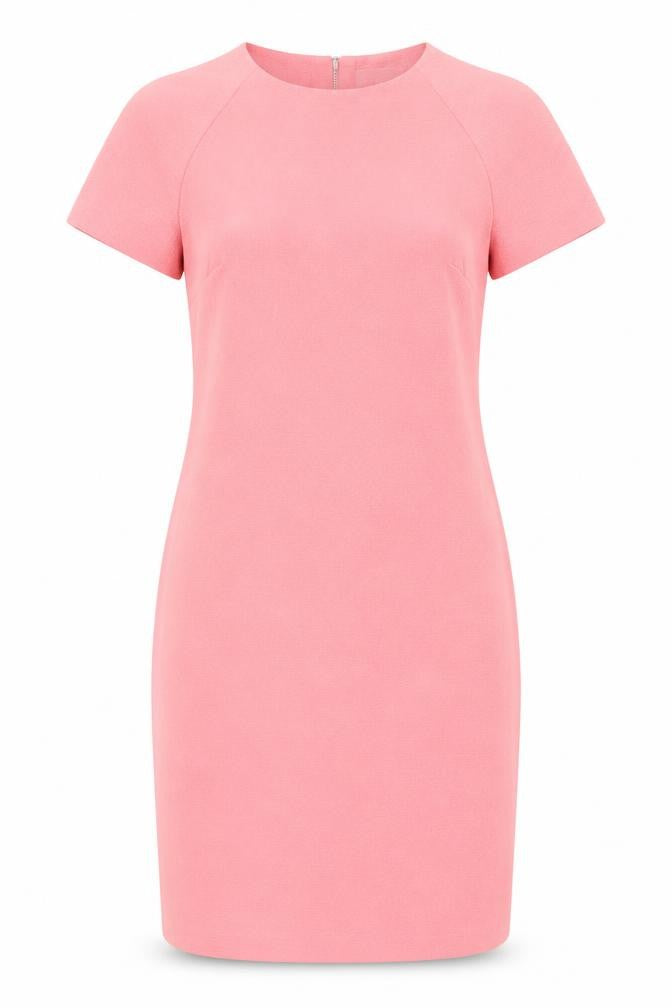 Front view of Red Herring women’s orange fit & flare, size UK 10