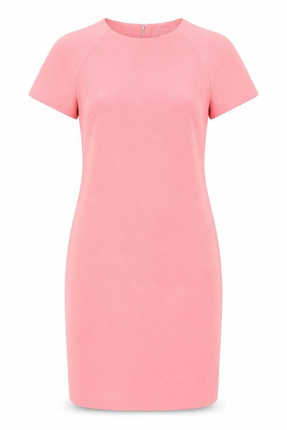 Front view of Red Herring women’s orange fit & flare, size UK 10