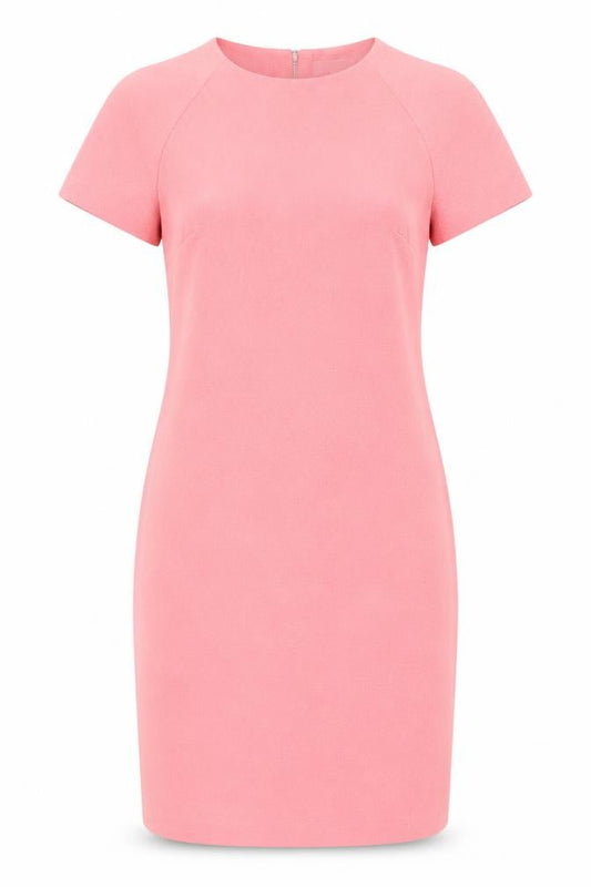 Front view of Red Herring women’s orange fit & flare, size UK 10