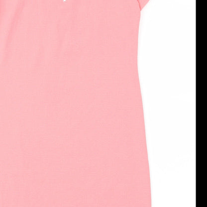 Brand and care label for Red Herring women’s orange fit & flare, size UK 10