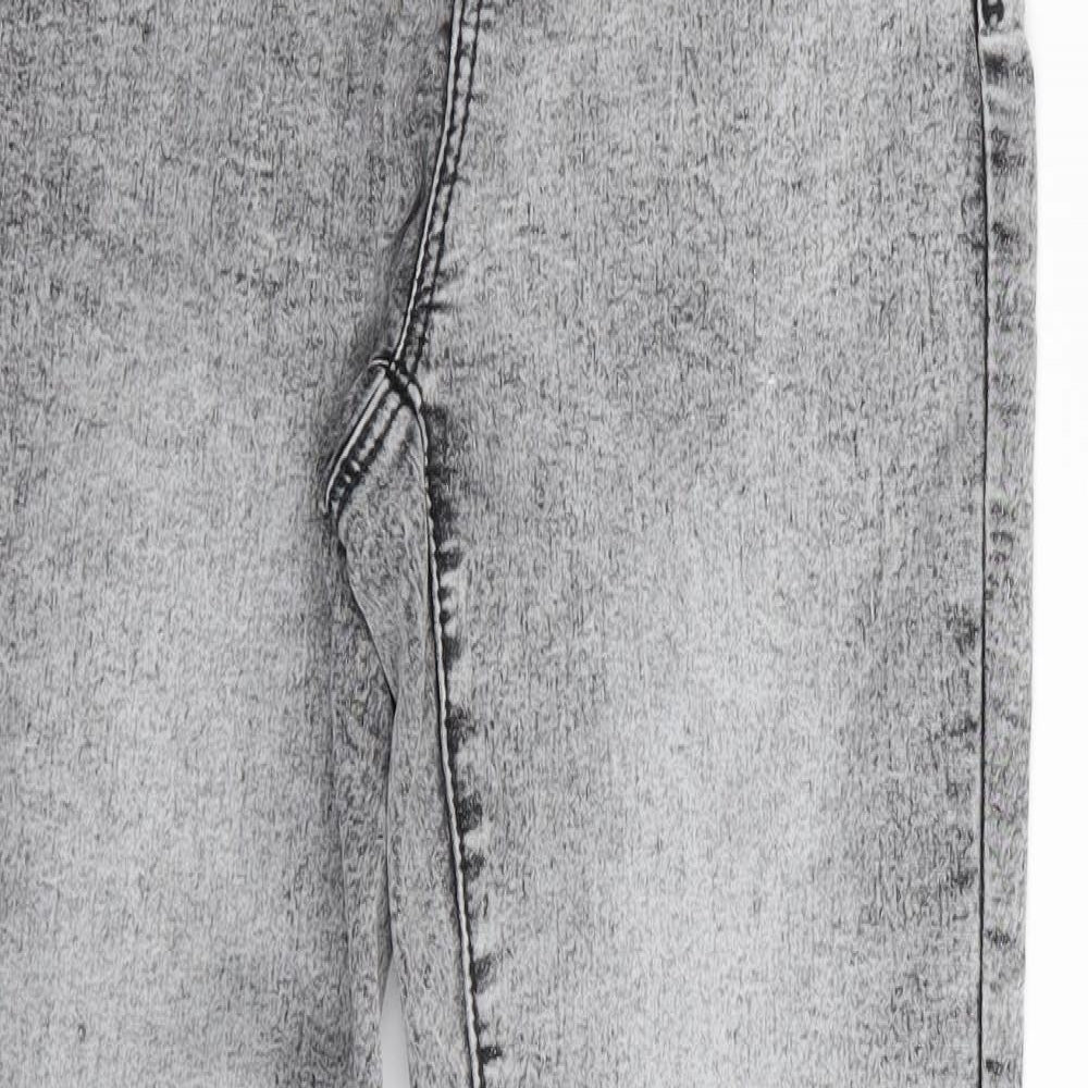 Womens UK Size 8 DENIM AND CO Regular Fit Skinny Grey Jeans