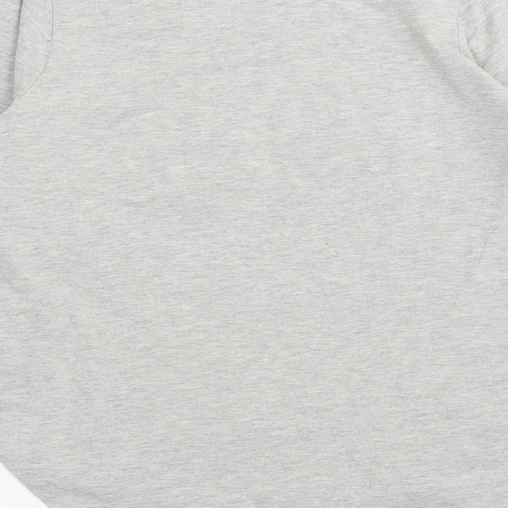 KIDPIK Girls Grey   Basic T-Shirt Size 10 Years