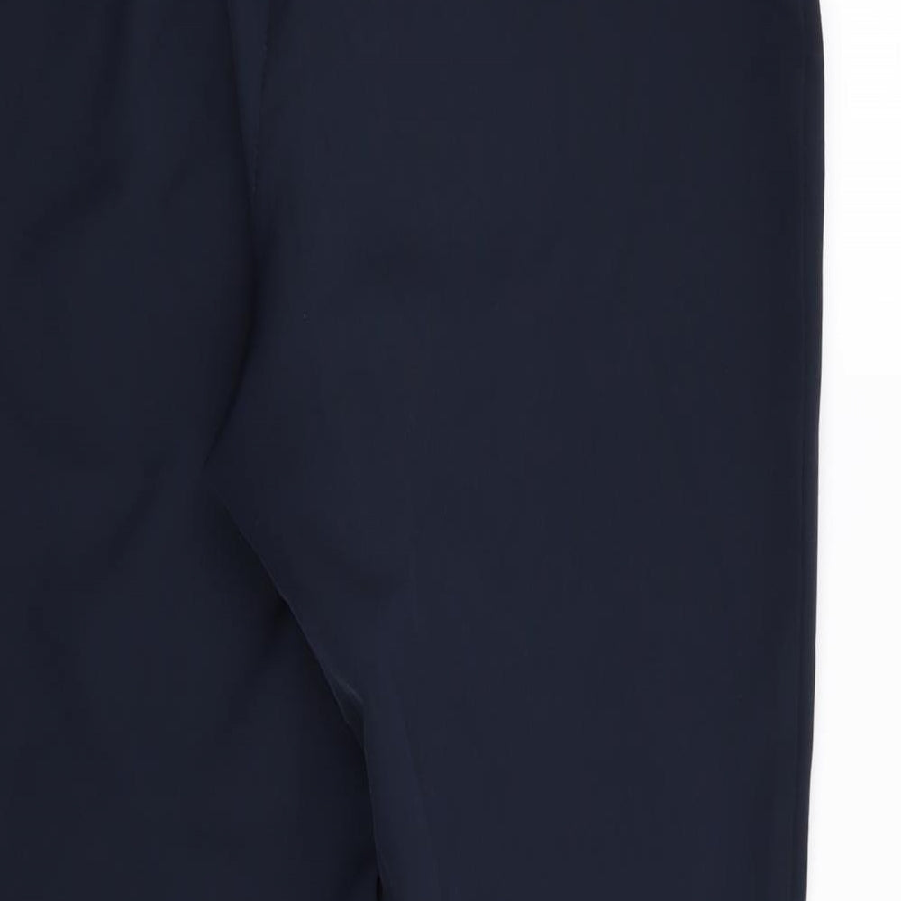 by very Womens Blue   Trousers  Size 12 L29 in