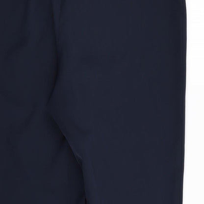 by very Womens Blue   Trousers  Size 12 L29 in