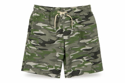 Store Twenty One Boys Green Camouflage Cargo Shorts Size 3-4 Years