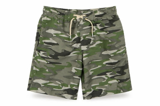 Store Twenty One Boys Green Camouflage Cargo Shorts Size 3-4 Years