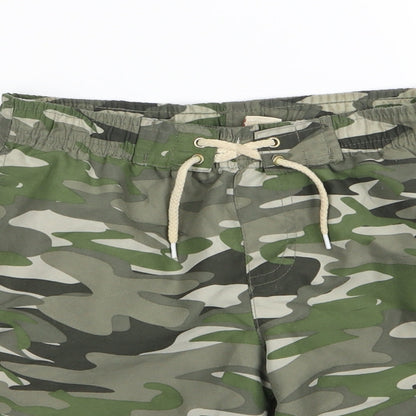 Store Twenty One Boys Green Camouflage  Cargo Shorts Size 3-4 Years