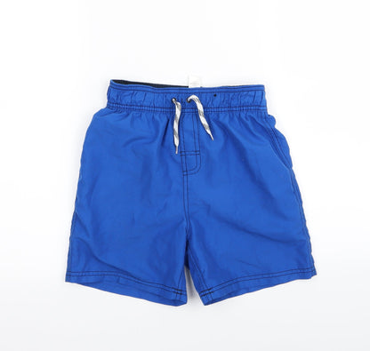 Asda George Boys Blue   Cargo Shorts Size 6-7 Years - Swim shorts