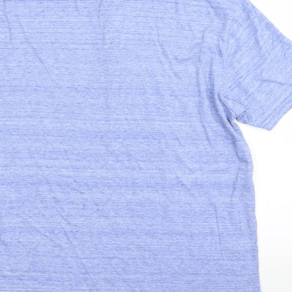 Cedar Wood State Mens Blue    Polo Size M