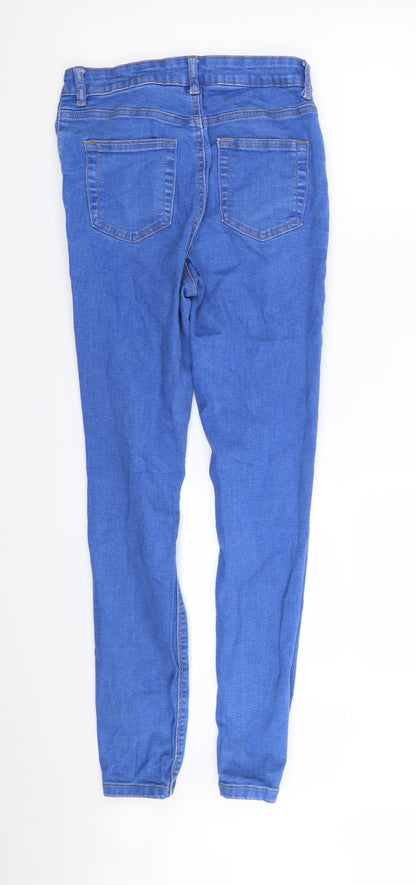 Womens UK Size 10 denim and co Regular Fit Skinny Blue Jeans