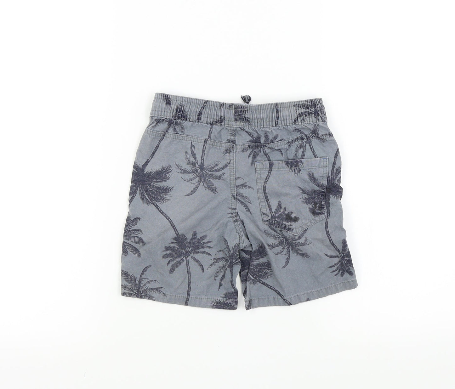 DENIM CO Boys Grey Geometric  Bermuda Shorts Size 3 Years