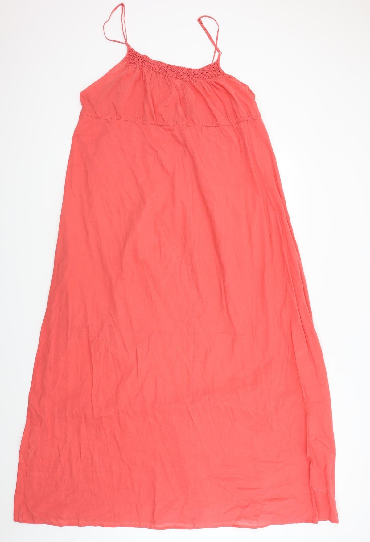 Back view of Camaieu women’s pink ball gown, size L