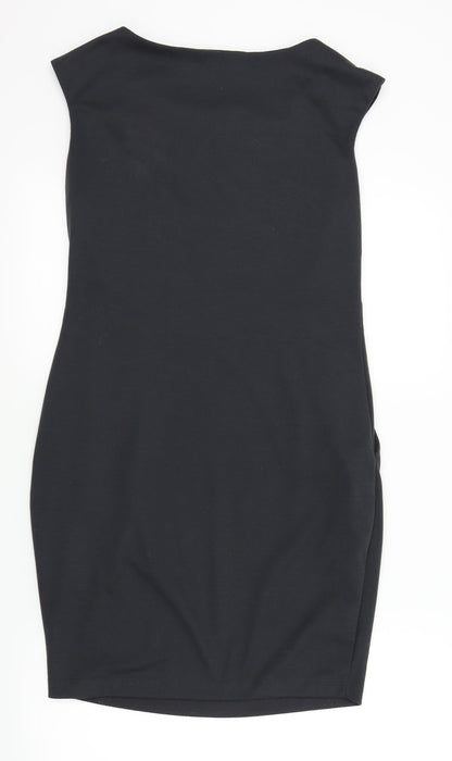 GREENCE Womens Grey Colourblock  A-Line  Size XL
