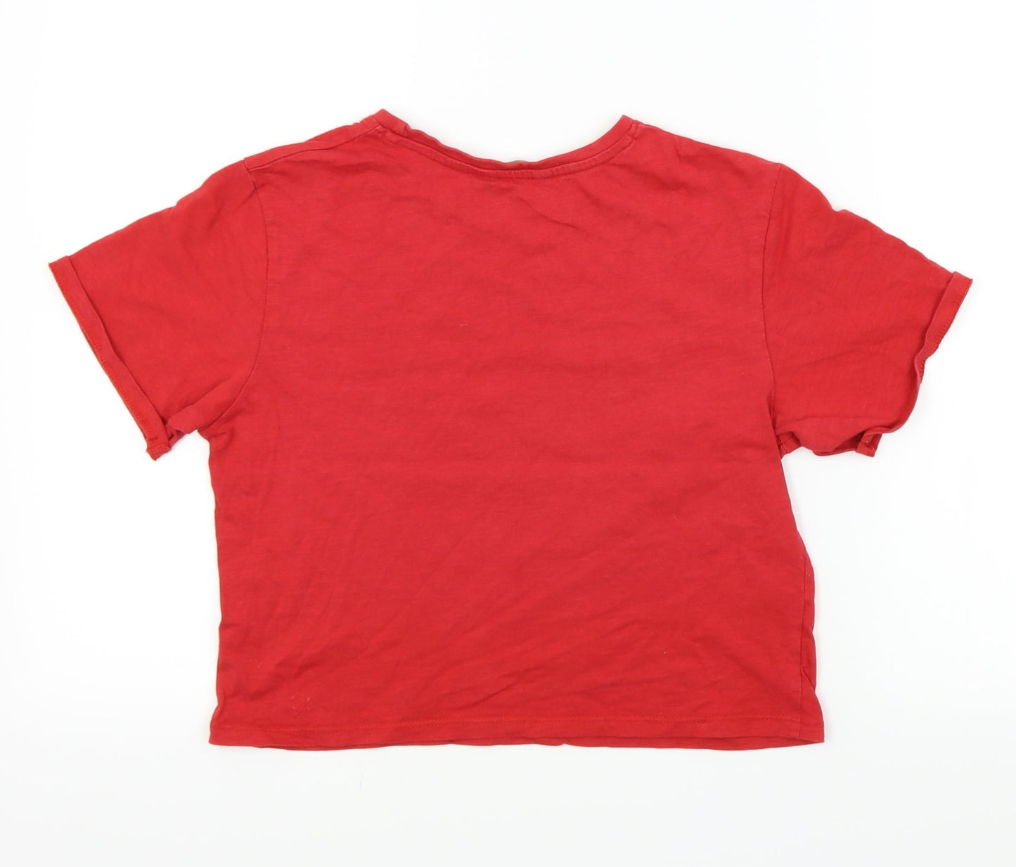 Candy Girls Red   Basic T-Shirt Size 14 Years