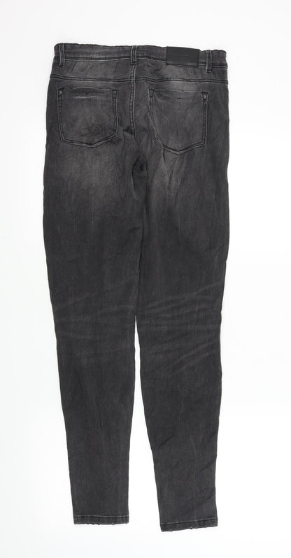 Womens UK Size 36 in MOHITO Regular Fit Skinny Black Jeans