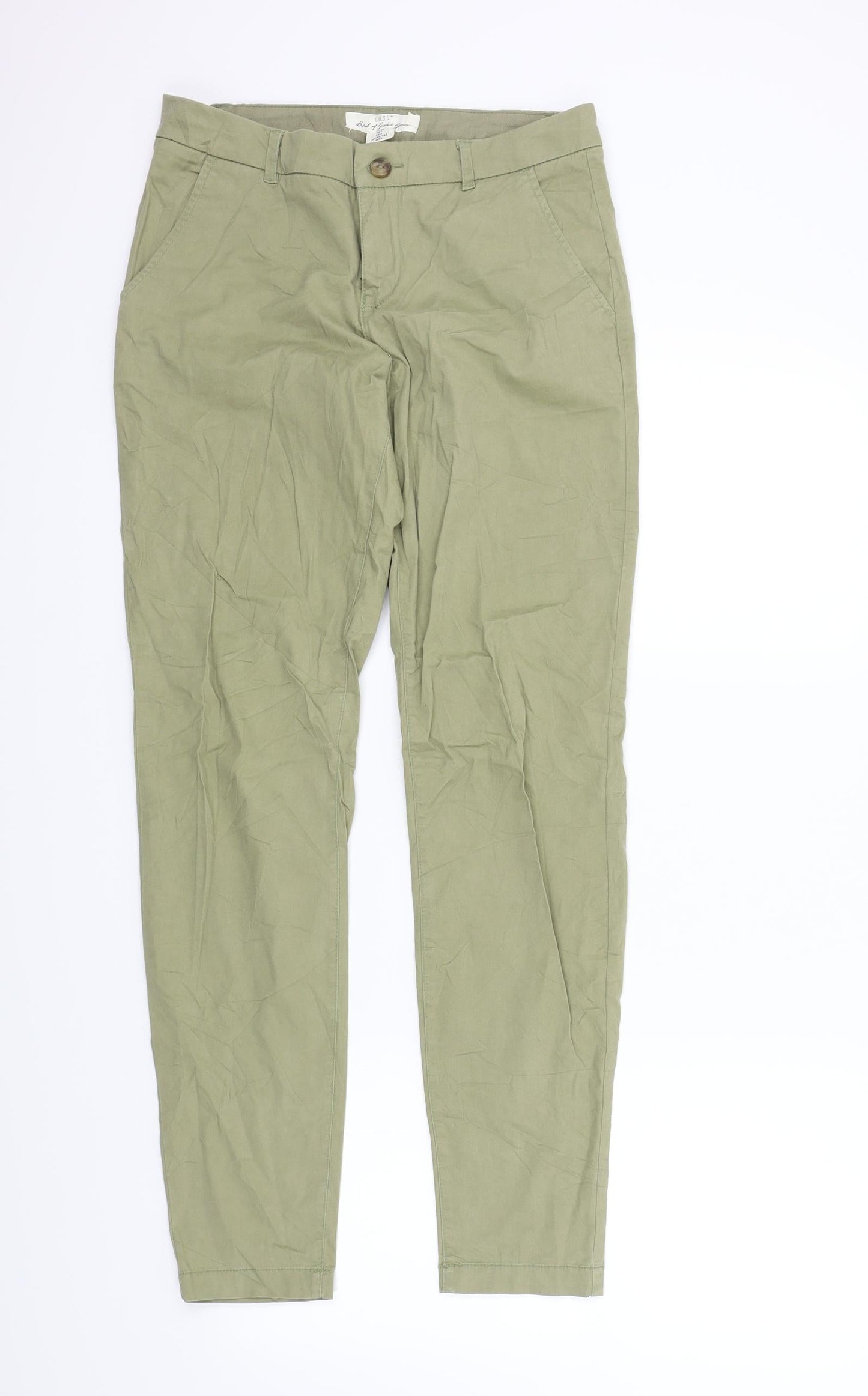 Womens UK Size 36 H&M Regular Fit  Beige Trousers