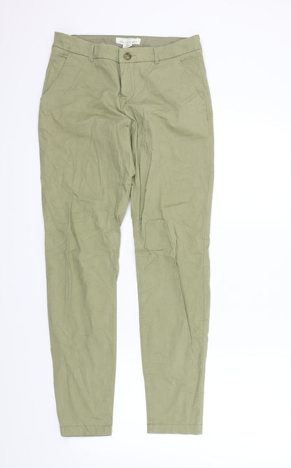 Womens UK Size 36 H&M Regular Fit  Beige Trousers