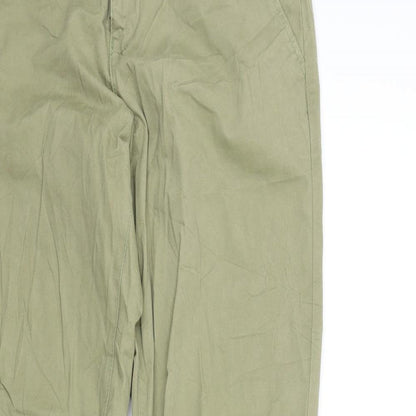 Womens UK Size 36 H&M Regular Fit  Beige Trousers