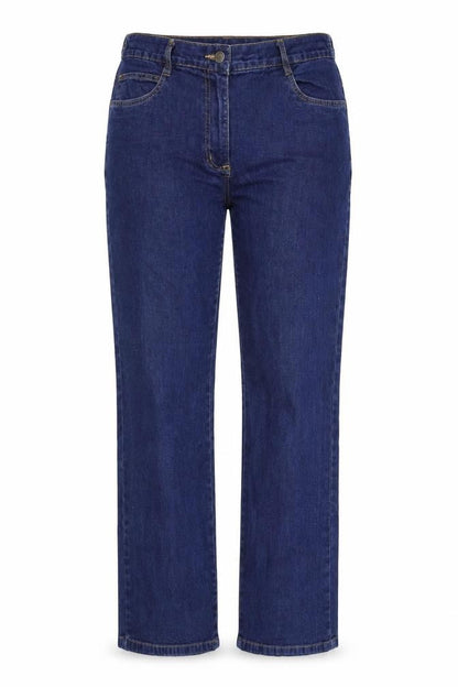 Womens UK Size L BEING CASUAL Regular Fit Straight Blue Jeans