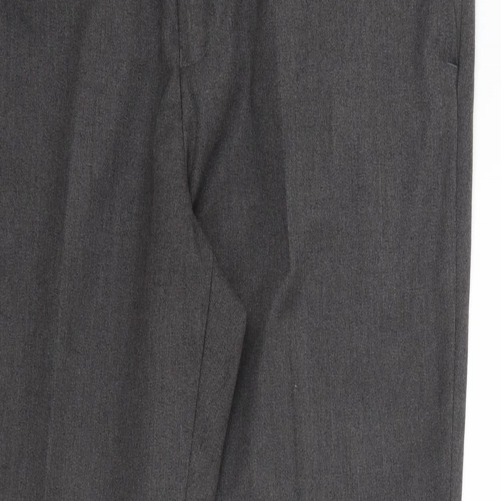 Mens UK Size 38 in BURTONS Regular Fit  Grey Trousers
