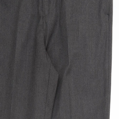 Mens UK Size 38 in BURTONS Regular Fit  Grey Trousers