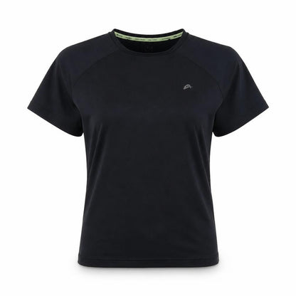 Womens UK Size S F&F Black Basic T-Shirt