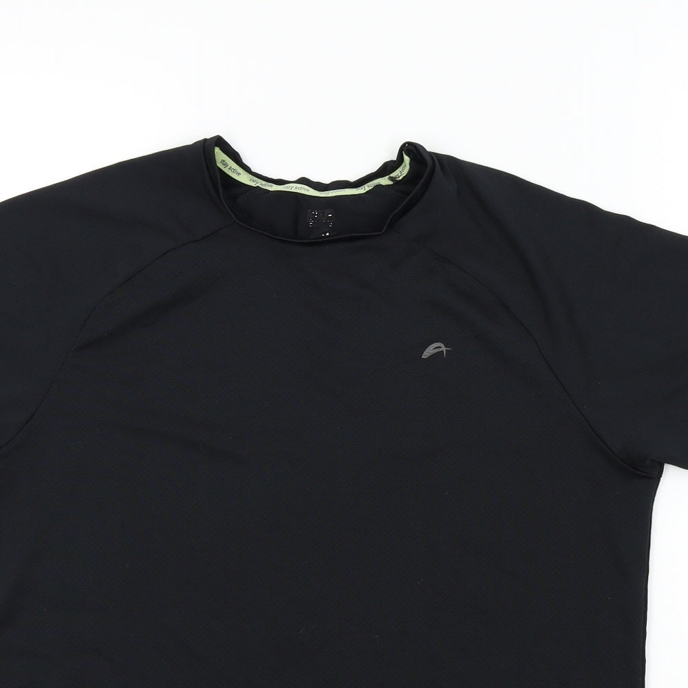 F&F Womens Black   Basic T-Shirt Size S