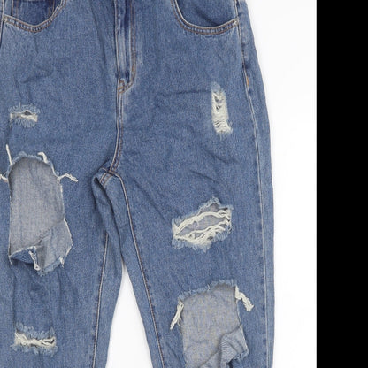 Noisy may Womens Blue  Denim Straight Jeans Size 31 in L25 in