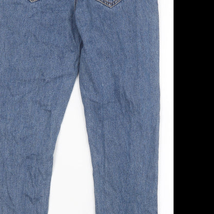 Noisy may Womens Blue  Denim Straight Jeans Size 31 in L25 in