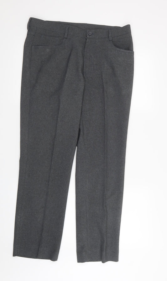 Matalan Mens Grey   Trousers  Size 33 in L29 in