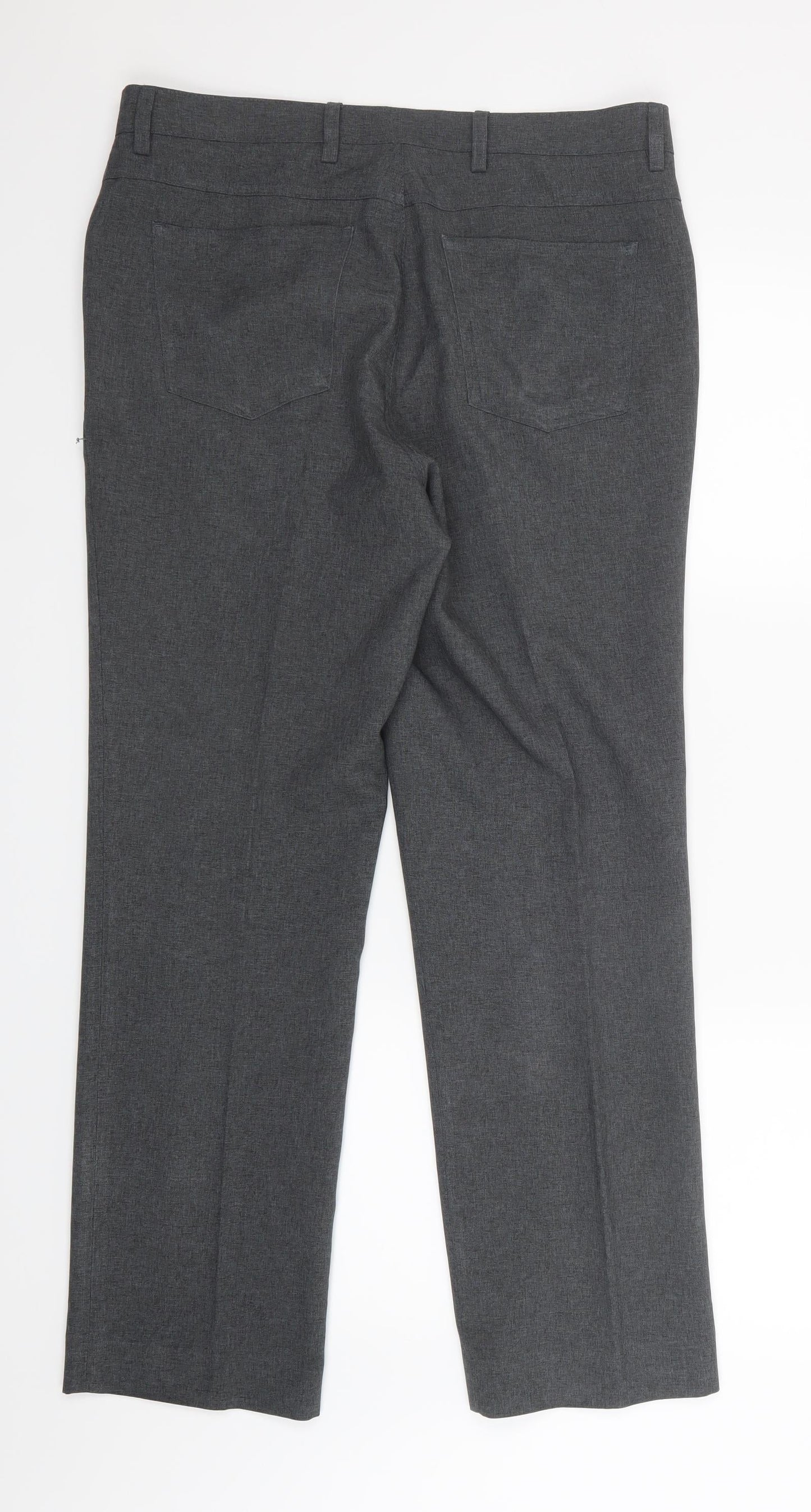 Matalan Mens Grey   Trousers  Size 33 in L29 in