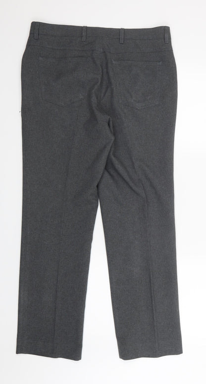 Matalan Mens Grey   Trousers  Size 33 in L29 in
