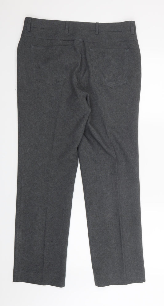 Matalan Mens Grey   Trousers  Size 33 in L29 in