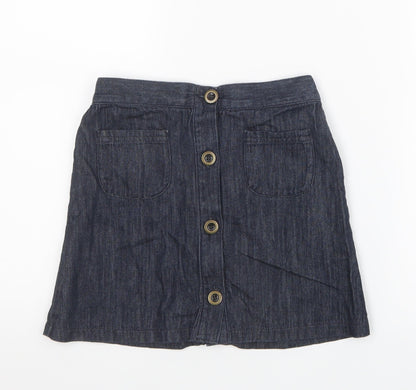 NEXT Girls Blue   Straight & Pencil Skirt Size 9 Years