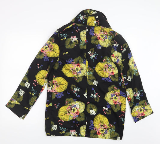 Atmosphere Womens Yellow Geometric  Jacket  Size 6