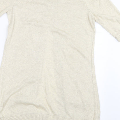 George Womens Ivory  Knit Cardigan Jumper Size 12