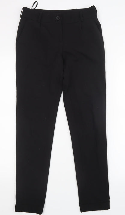 New Look Womens Black   Trousers  Size 6 L28.5 in
