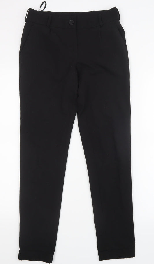 New Look Womens Black   Trousers  Size 6 L28.5 in