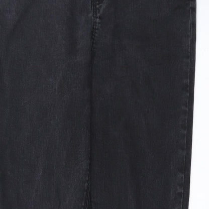 George Womens Black  Denim Skinny Jeans Size 10 L28 in