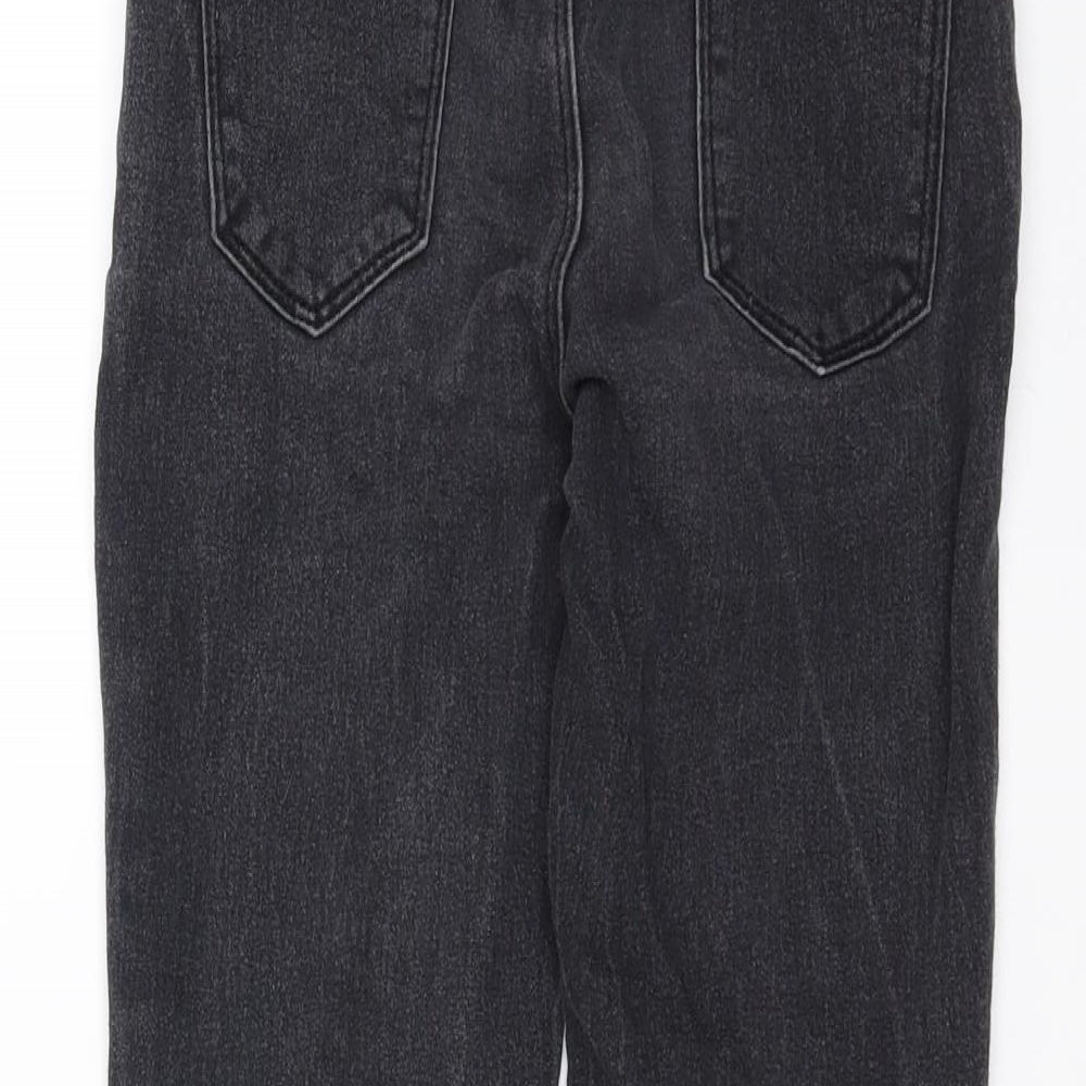 Primark Girls Black  Denim Skinny Jeans Size 9-10 Years