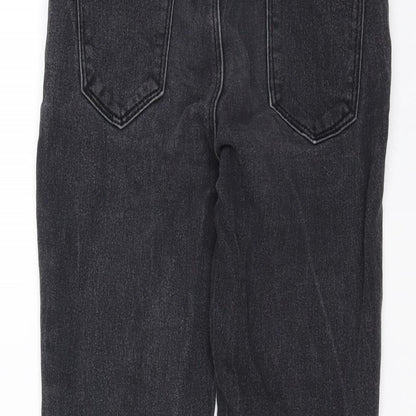 Primark Girls Black  Denim Skinny Jeans Size 9-10 Years