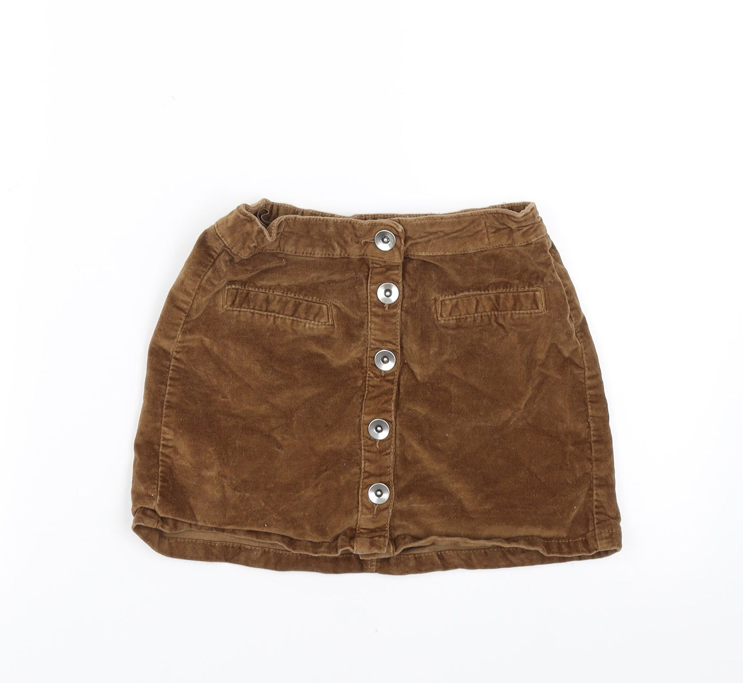 miss evie Girls Brown   A-Line Skirt Size 9 Years