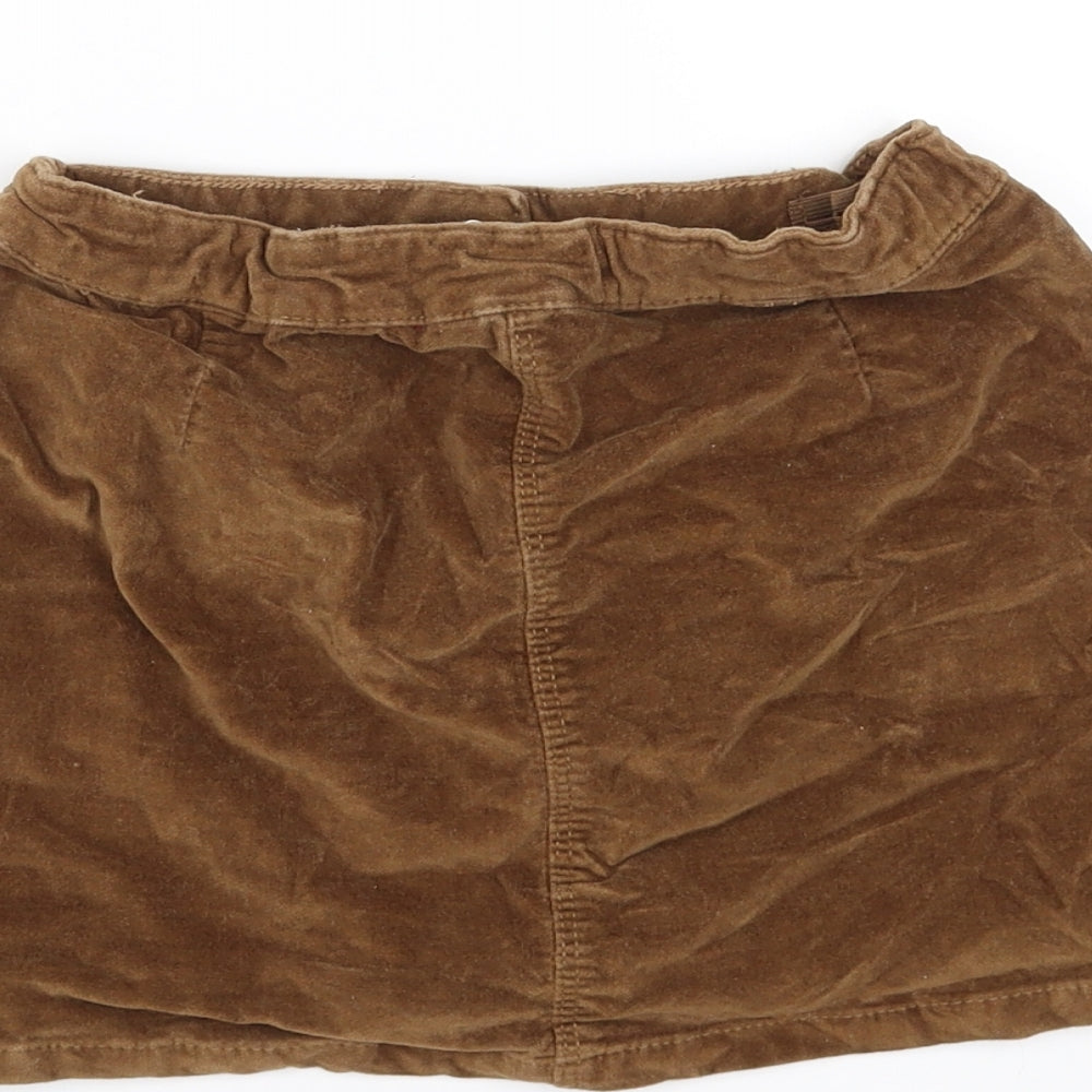 miss evie Girls Brown   A-Line Skirt Size 9 Years