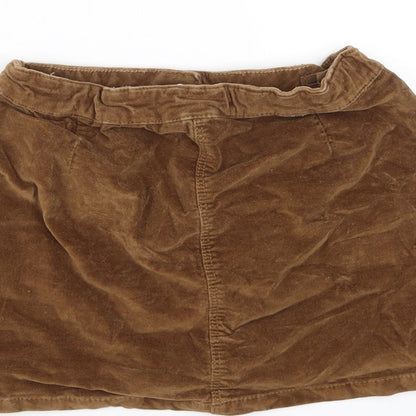miss evie Girls Brown   A-Line Skirt Size 9 Years