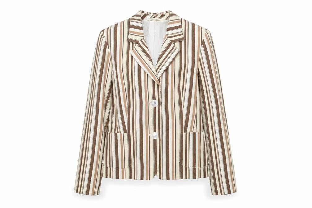 Womens UK Size 8 Basler Regular Brown Blazer