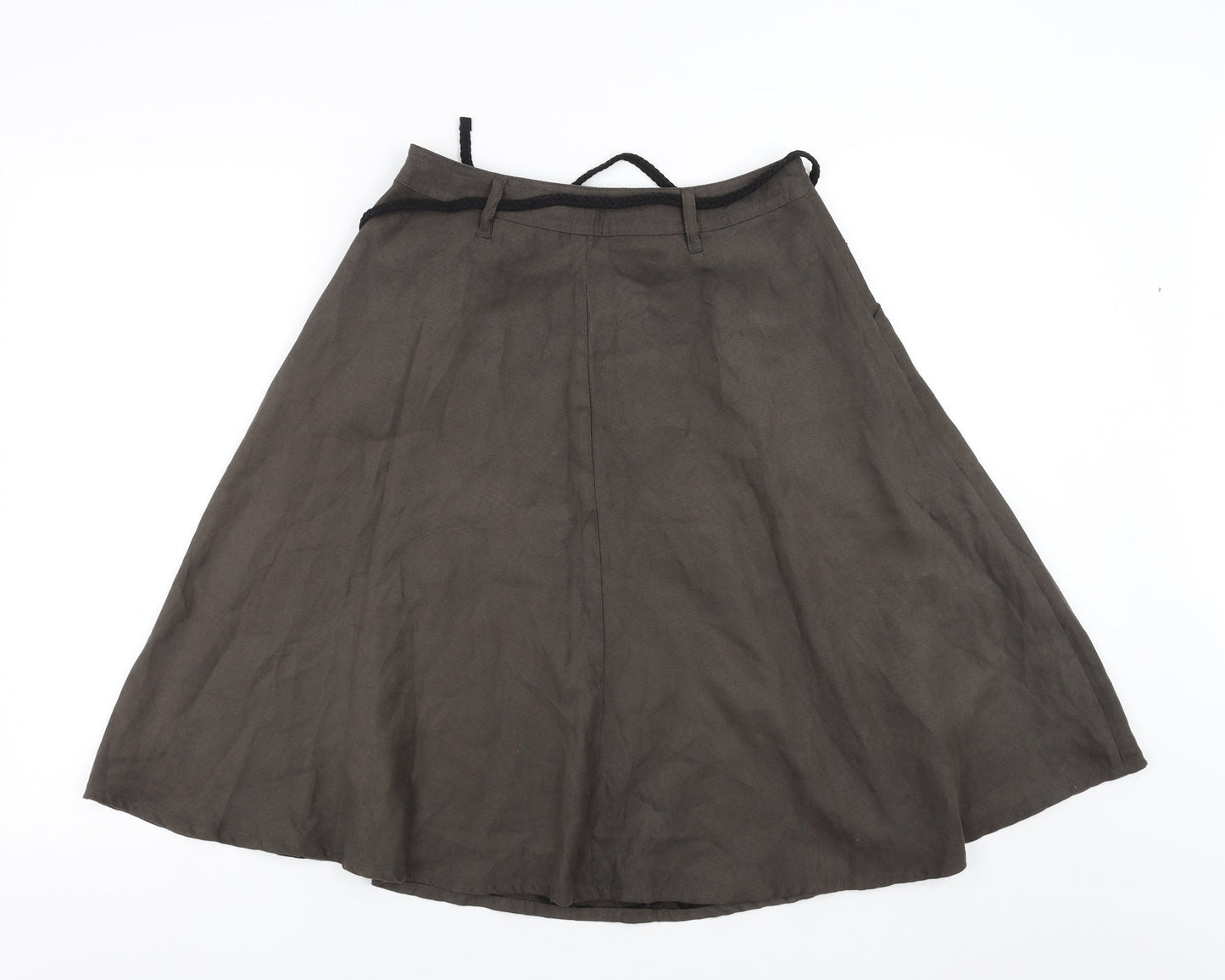 TopSecret Womens Green   A-Line Skirt Size 6